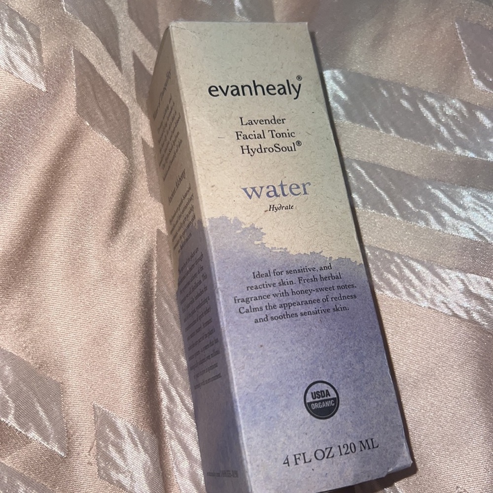 Evanhealy HydroSoul Lavender Facial Tonic Water BRAND NEW! NEVER OPENED!